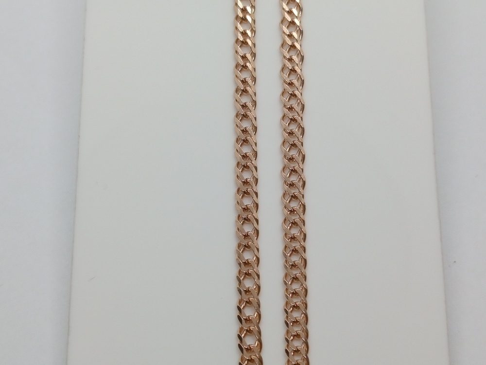 ЦЕПЬ ПОЛНОВЕСНАЯ Ромб двойной (Au 585)