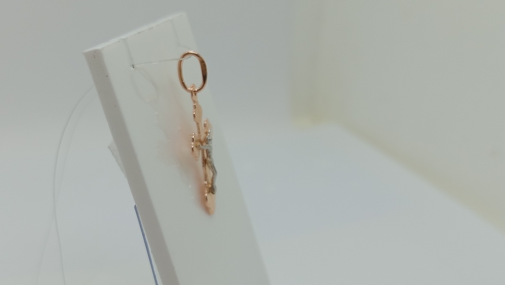 ПОДВЕСКА КРЕСТ (Au 585)