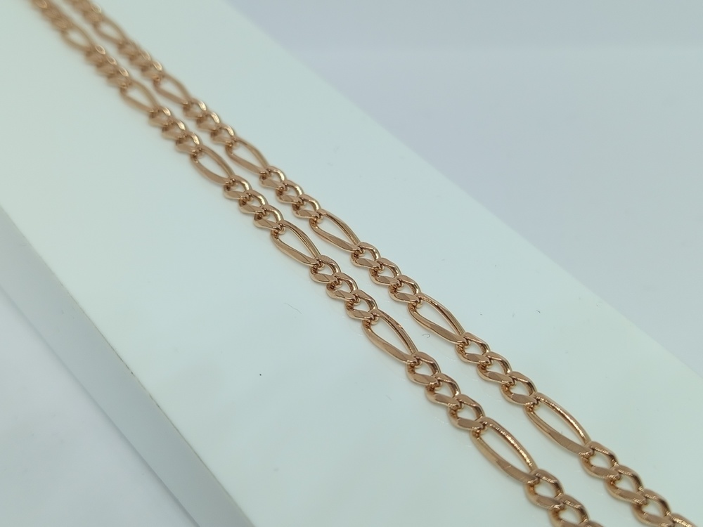 ЦЛФК585 ЦЕПЬ ПОЛНОВЕСНАЯ Фигаро(картье) (Au 585)