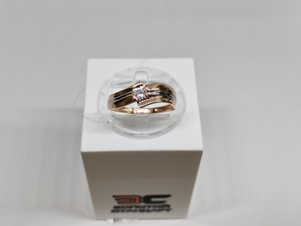 КОЛЬЦО С КАМНЕМ (Au 585)