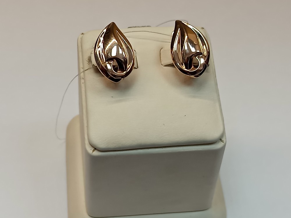 СЕРЬГИ БЕЗ КАМНЯ (Au 585)