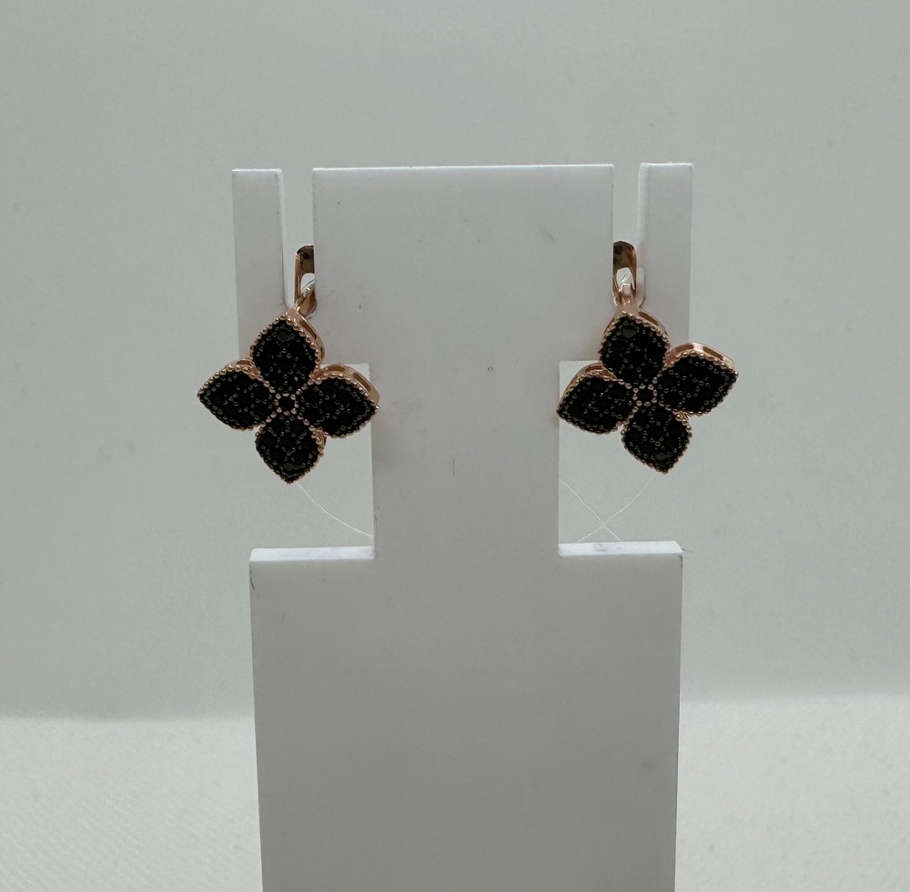 СЕРЬГИ С КАМНЯМИ (Au 585)