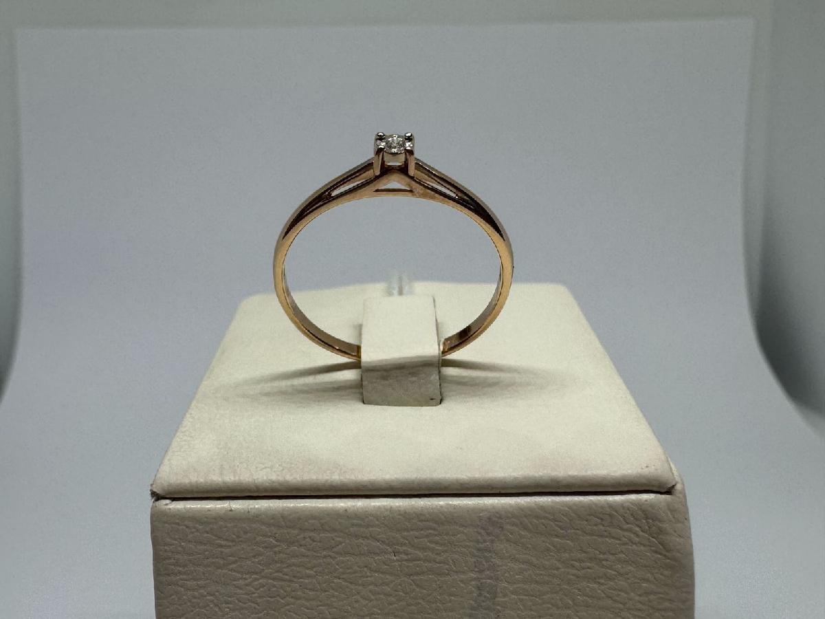 КОЛЬЦО БРИЛЛИАНТ Au 585