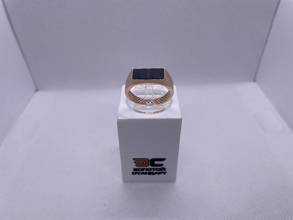 КОЛЬЦО ПЕЧАТКА с камнем (Au 585)