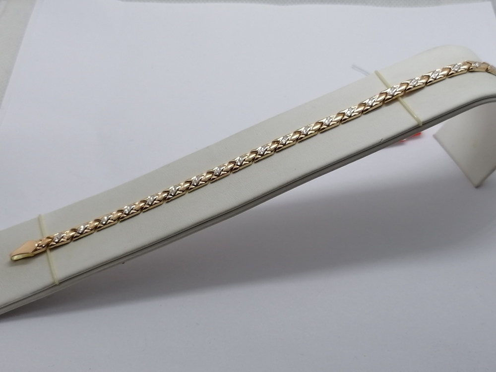 А 023122 БРАСЛЕТ РОЛЕКС без камня (Au 585)