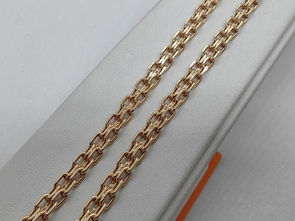 ЦЛБМ585 ЦЕПЬ ПОЛНОВЕСНАЯ Бисмарк машинный (Au 585)