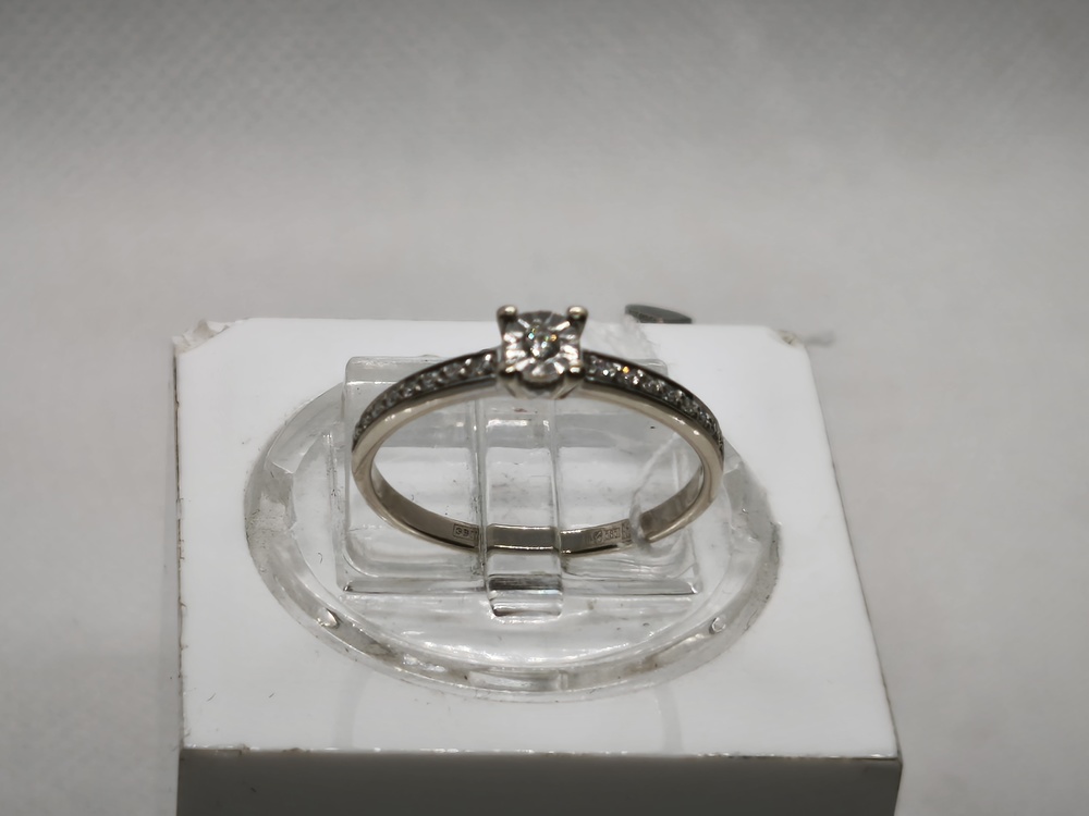 КОЛЬЦО БРИЛЛИАНТ Au 585