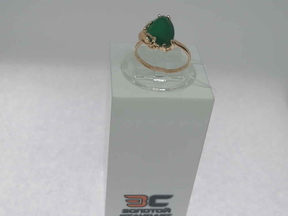 716785 КОЛЬЦО С КАМНЕМ (Au 585)