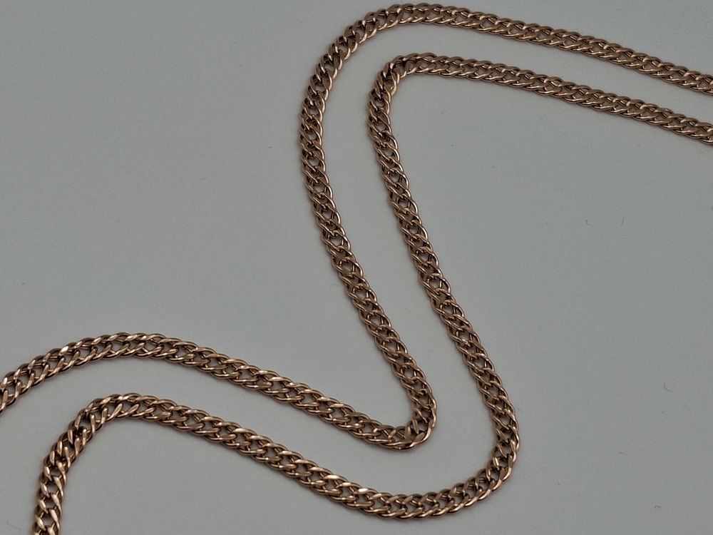 ЦПР2585 ЦЕПЬ ПУСТОТЕЛАЯ Ромб двойной (Au 585)