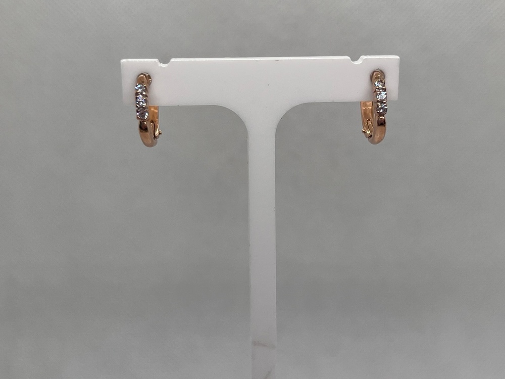 СЕРЬГИ С КАМНЯМИ (Au 585)