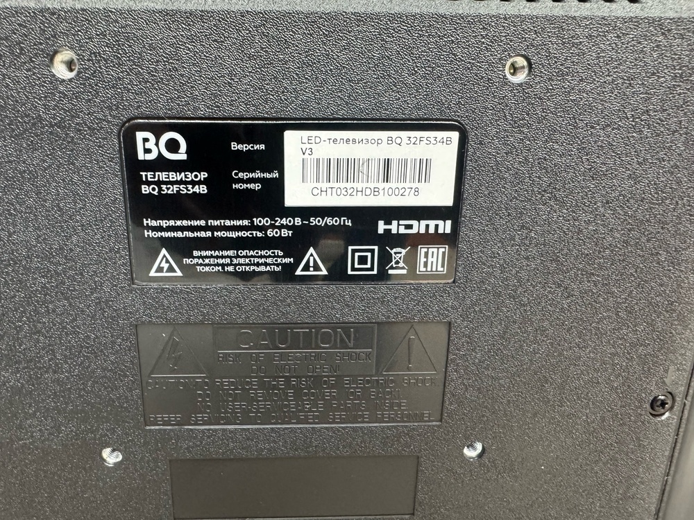LED Телевизор BQ 32FS34B