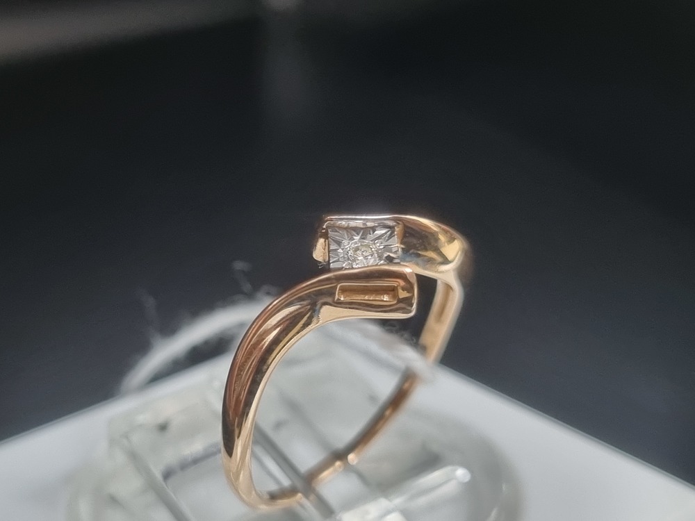 КОЛЬЦО БРИЛЛИАНТ Au 585