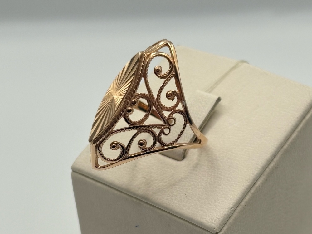 КОЛЬЦО БЕЗ КАМНЯ (Au 585)