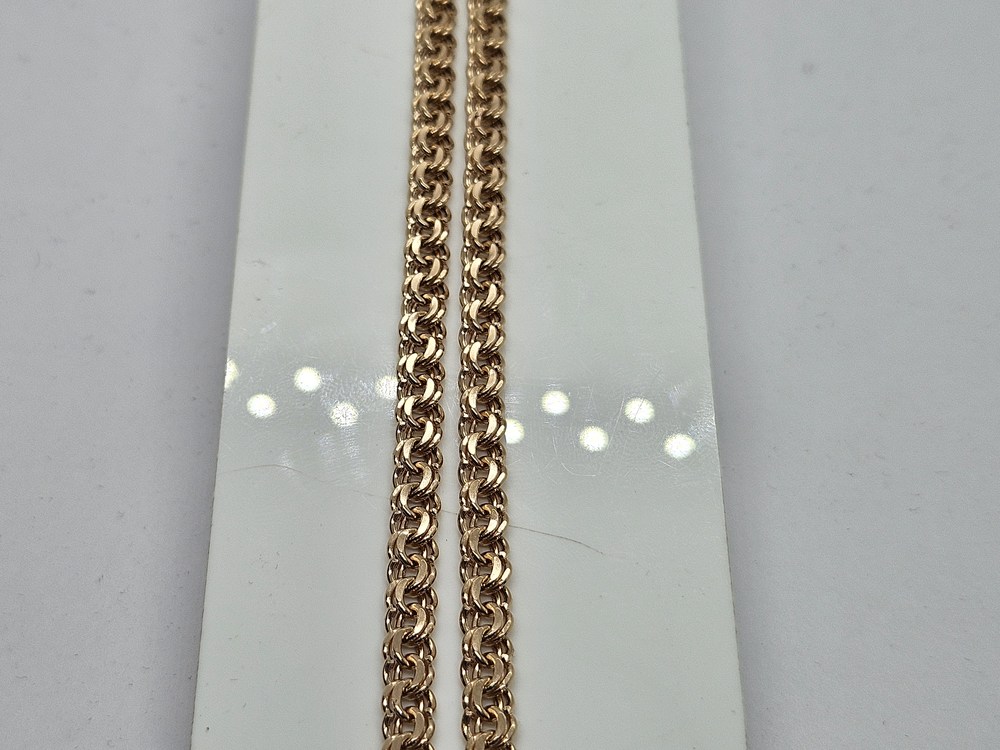 ЦПБС585 ЦЕПЬ ПУСТОТЕЛАЯ Бисмарк (Au 585)