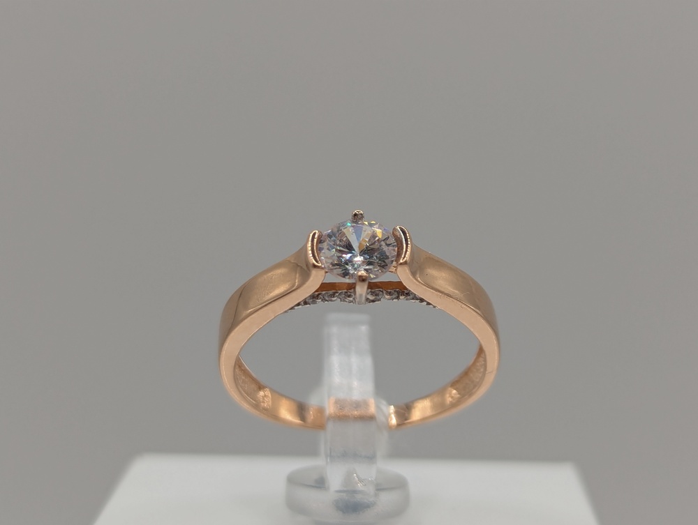 КОЛКМИ585 КОЛЬЦО С КАМНЯМИ (Au 585)