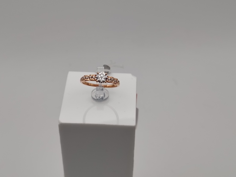 КОЛКМИ585 КОЛЬЦО С КАМНЯМИ (Au 585)