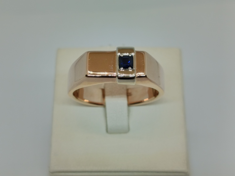 КОЛЬЦО ПЕЧАТКА с камнем (Au 585)