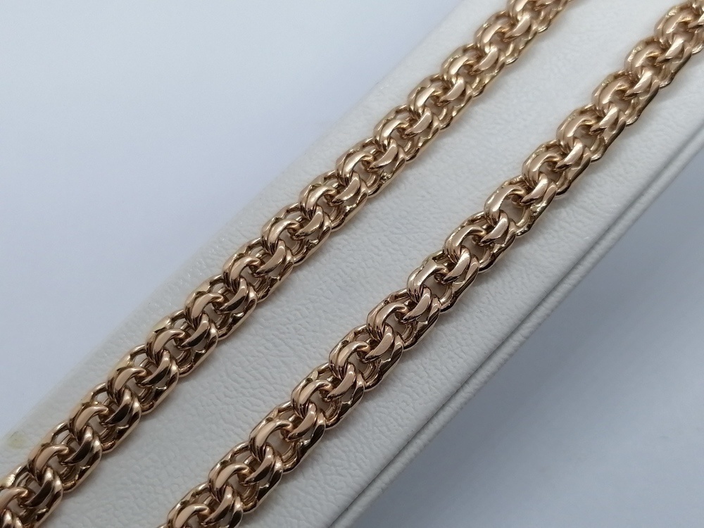 ЦЕПЬ ПОЛНОВЕСНАЯ Бисмарк (Au 585)