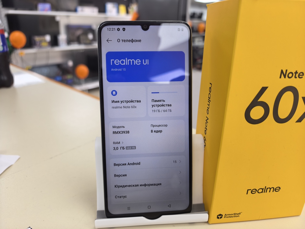 Смартфон Realme Note 60X 3/64