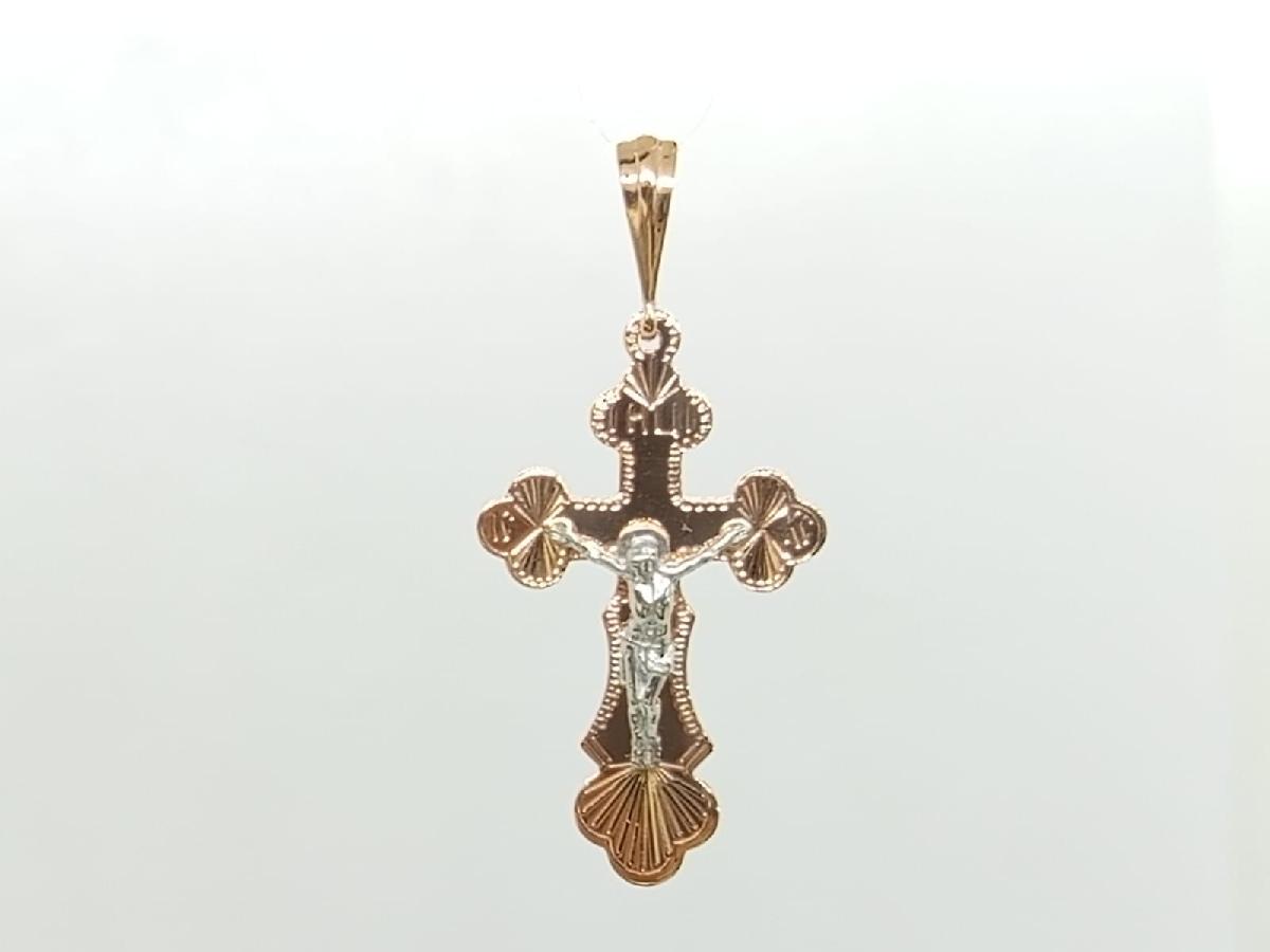 ПОДВЕСКА КРЕСТ (Au 585)