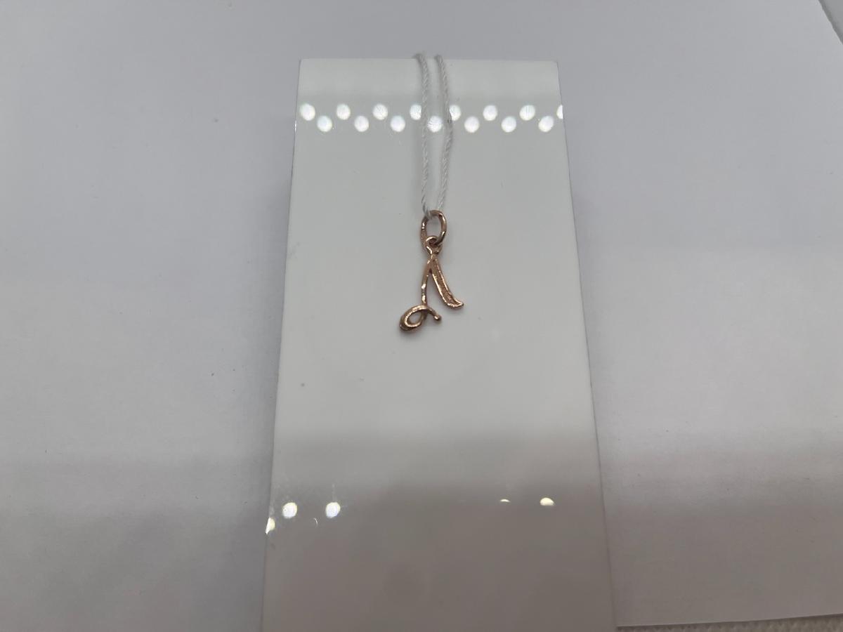 ПОДВЕСКА БУКВА Л Au 585