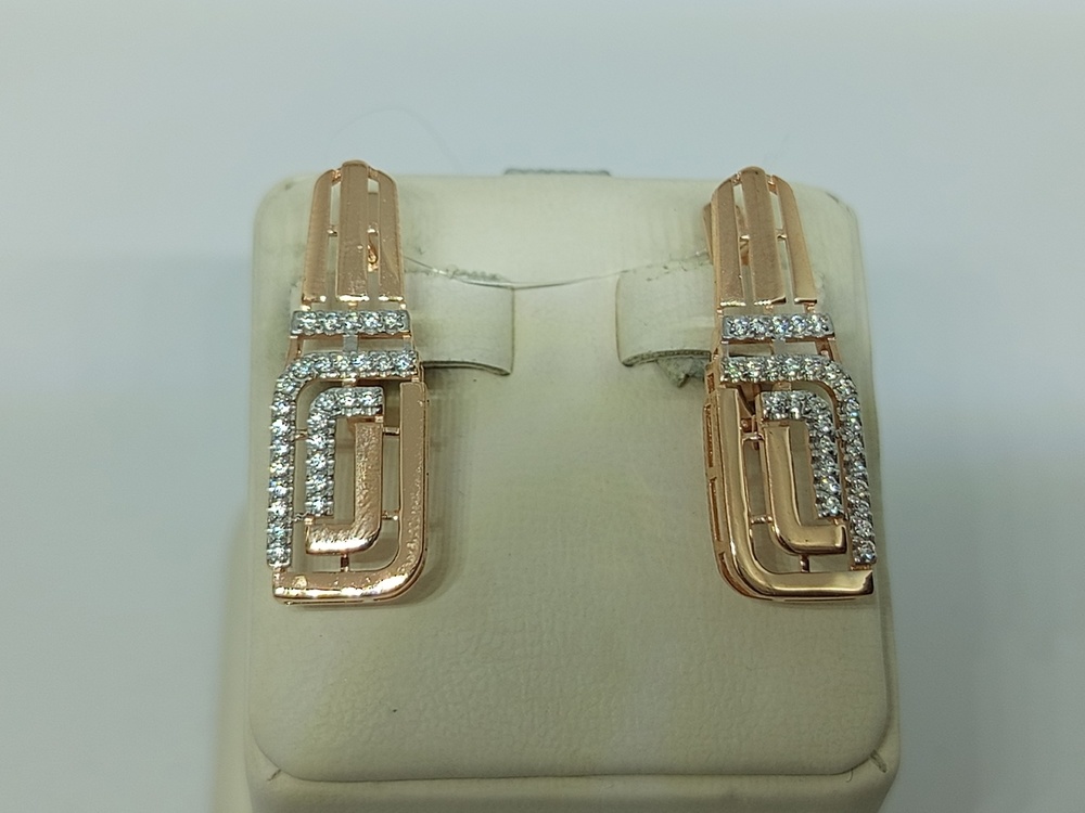 СЕРЬГИ С КАМНЯМИ (Au 585)