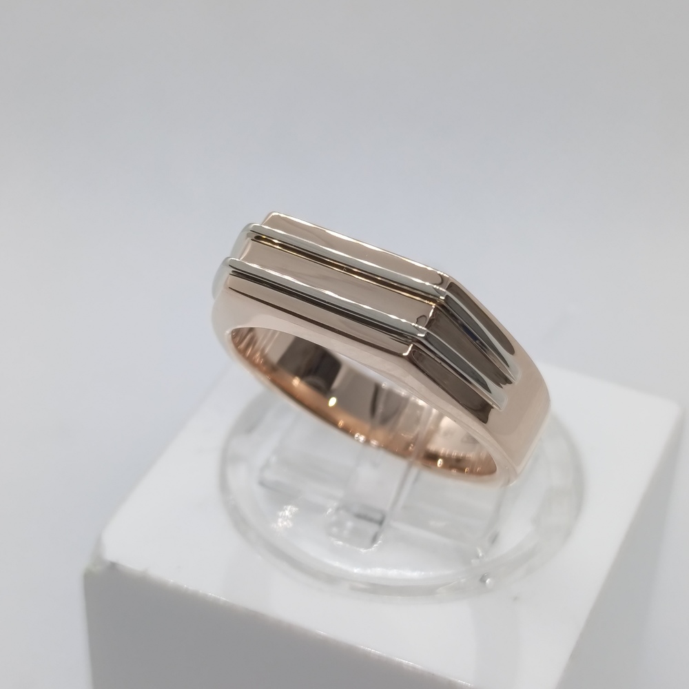 01-0038 КОЛЬЦО ПЕЧАТКА без камня (Au 585)