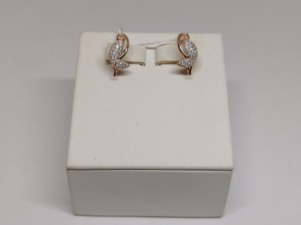 СЕРЬГИ С КАМНЯМИ (Au 585)