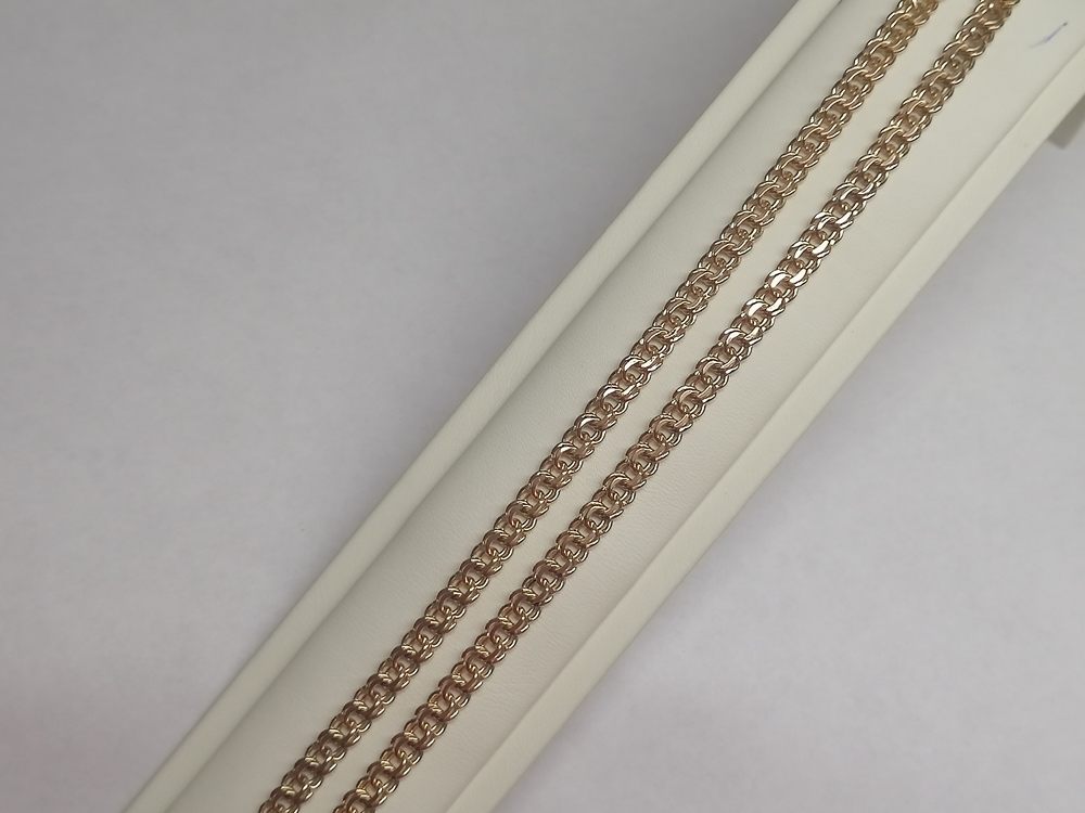 ЦЕПЬ ПОЛНОВЕСНАЯ Бисмарк (Au 585)