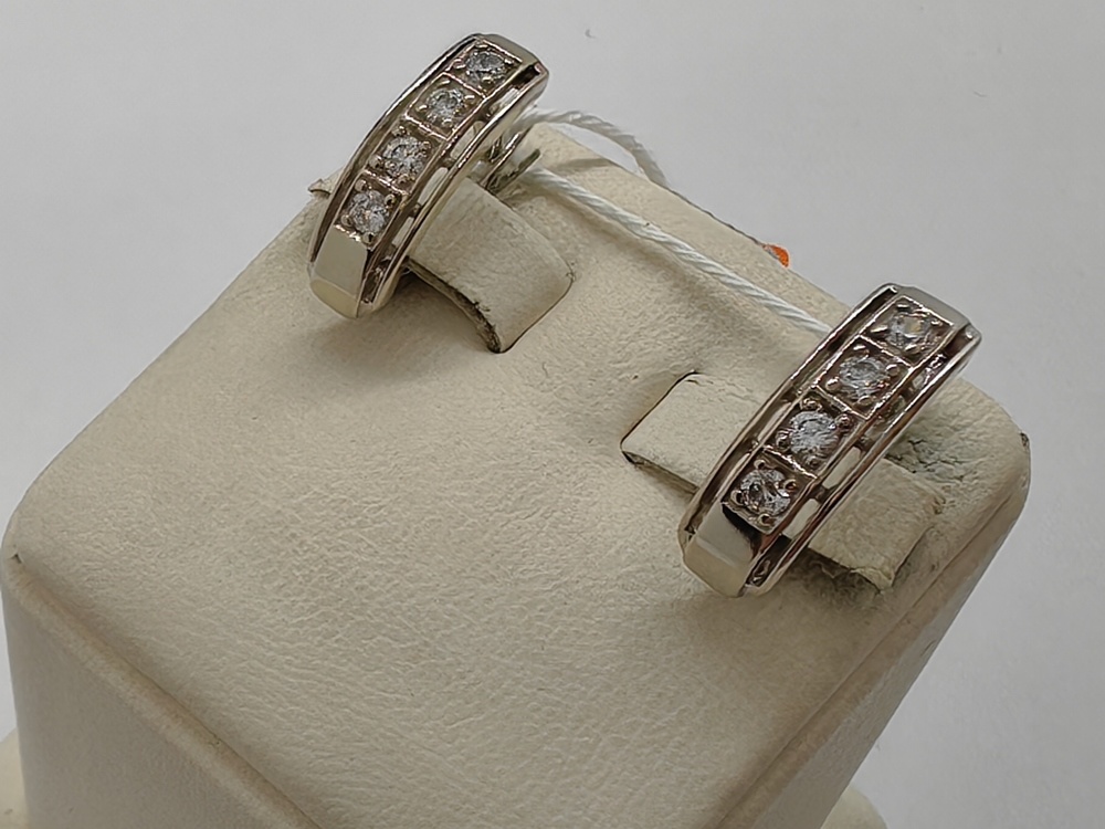 СЕРЬГИ С КАМНЯМИ (Au 585)