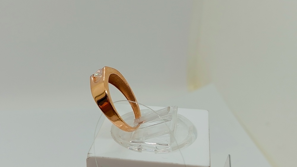 КОЛЬЦО С КАМНЕМ (Au 585)