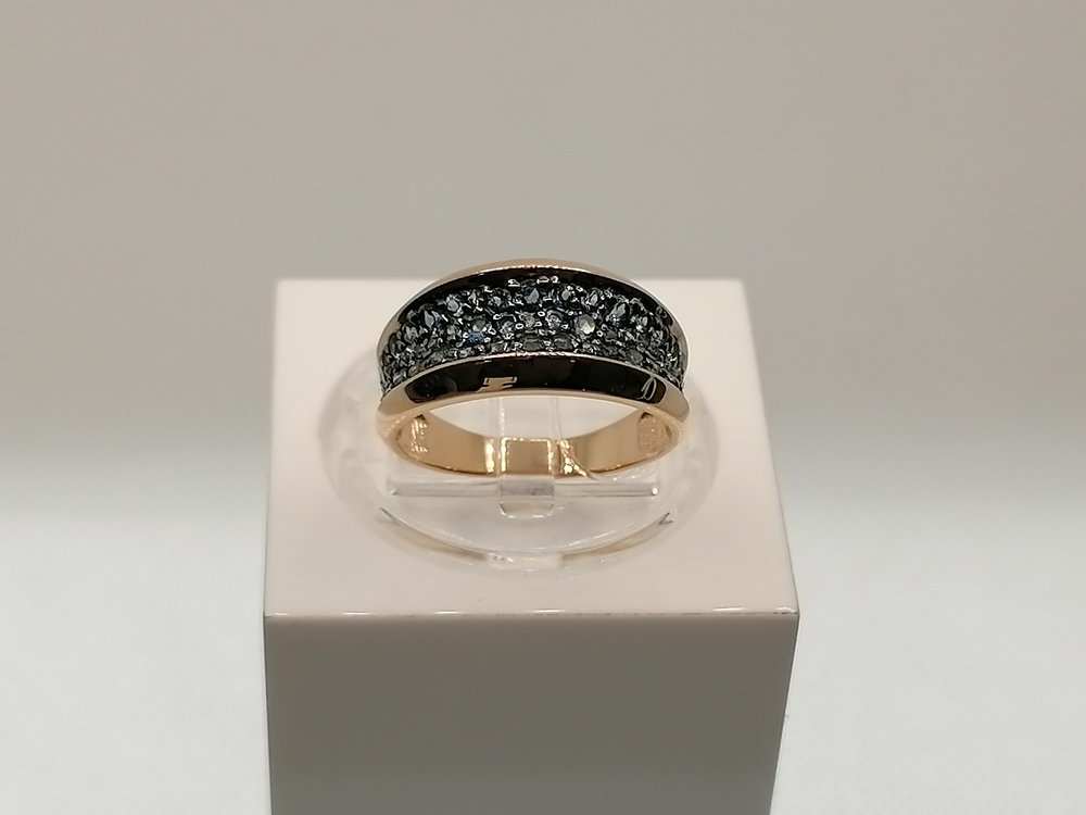 КОЛЬЦО ЛОНДОН ТОПАЗ (Au 585)