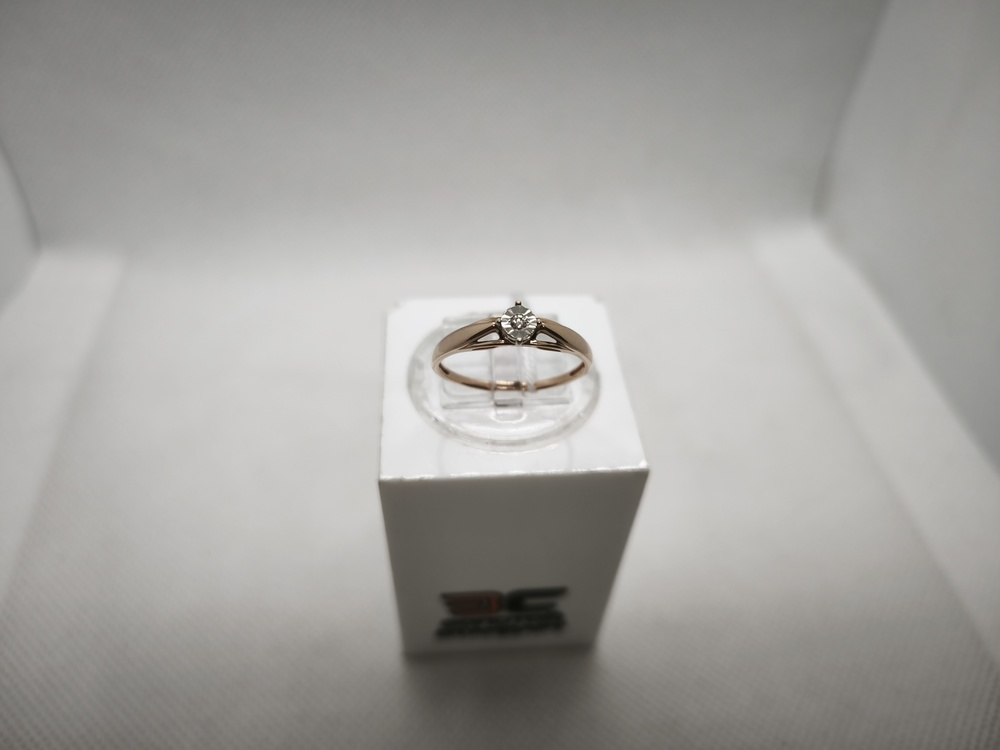 КОЛЬЦО БРИЛЛИАНТ Au 585