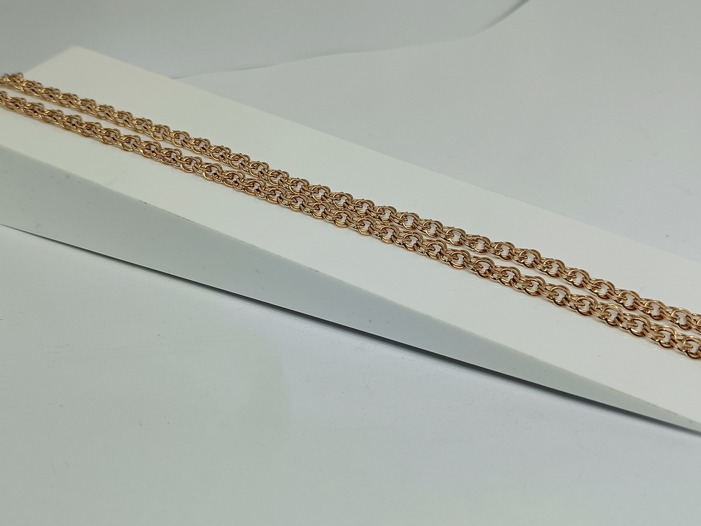 ЦЕПЬ ПОЛНОВЕСНАЯ Бисмарк (Au 585)