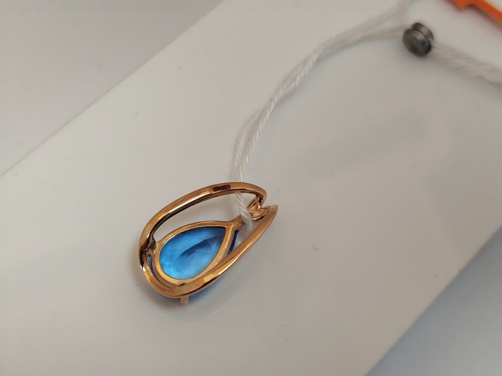 ПОДВЕСКА С КАМНЯМИ (Au 585)