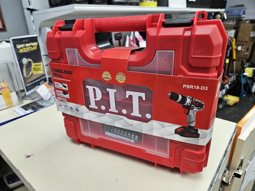 Шуруповерт P.I.T. PSR18-D3