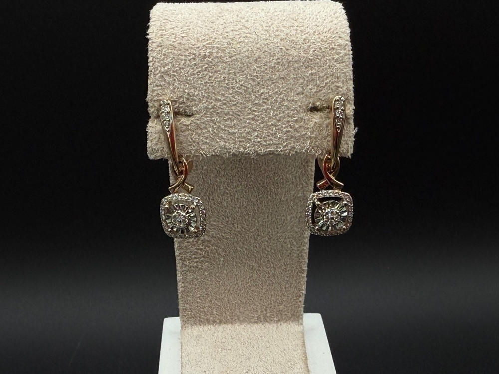 СЕРЬГИ БРИЛЛИАНТ (Au 585)