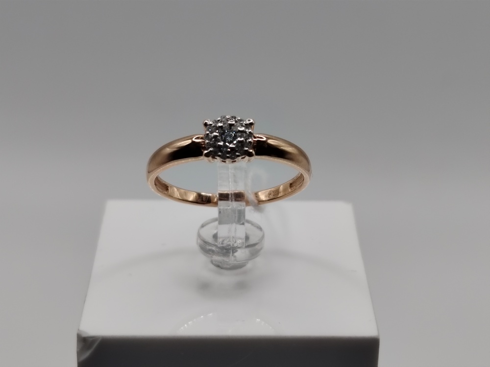 КОЛЬЦО БРИЛЛИАНТ Au 585