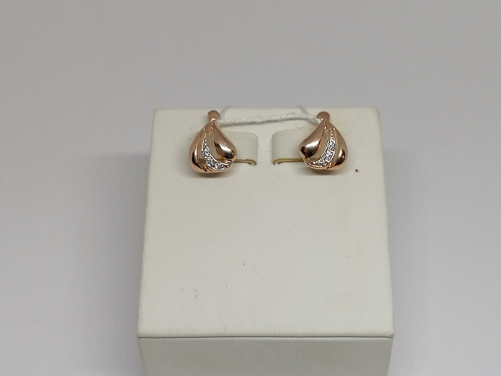 СЕРЬГИ С КАМНЯМИ (Au 585)