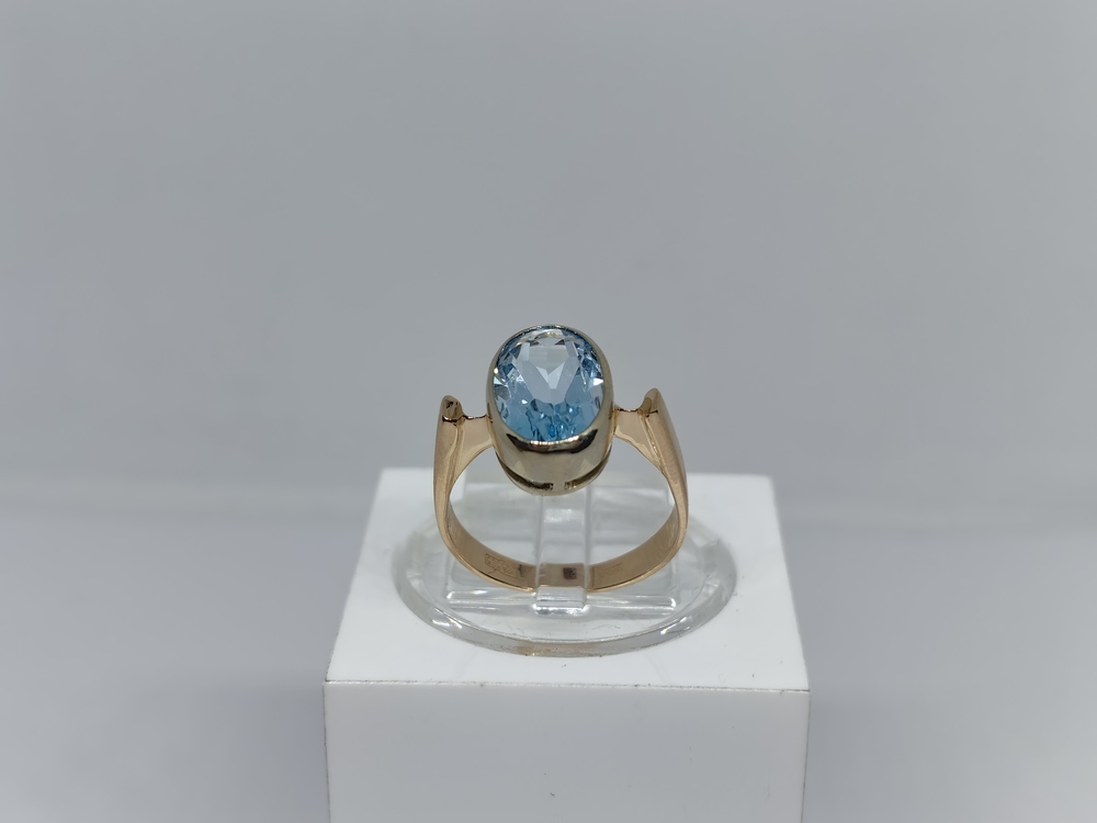 КОЛЬЦО С КАМНЕМ (Au 585)