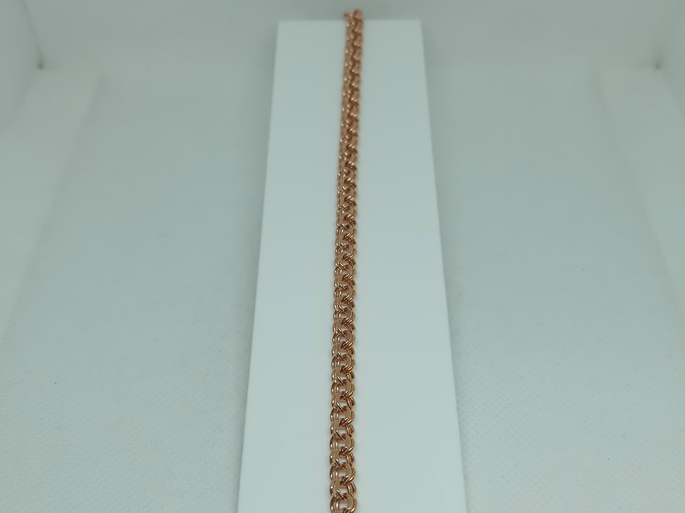 БРАСЛЕТ ПУСТОТЕЛЫЙ Бисмарк Au 585