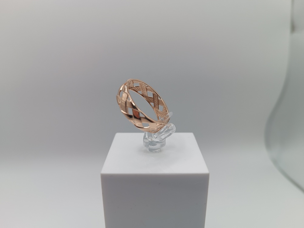 КОЛБКМ585 КОЛЬЦО БЕЗ КАМНЯ (Au 585)