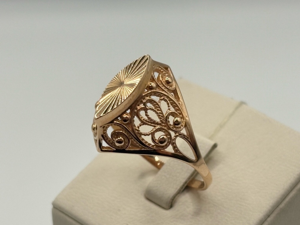 4041а КОЛЬЦО БЕЗ КАМНЯ (Au 585)