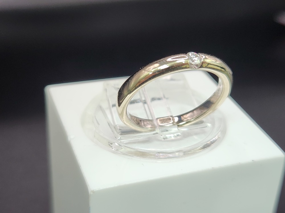 КОЛЬЦО БРИЛЛИАНТ Au 750