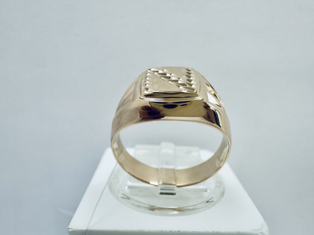 КОЛЬЦО ПЕЧАТКА без камня (Au 585)