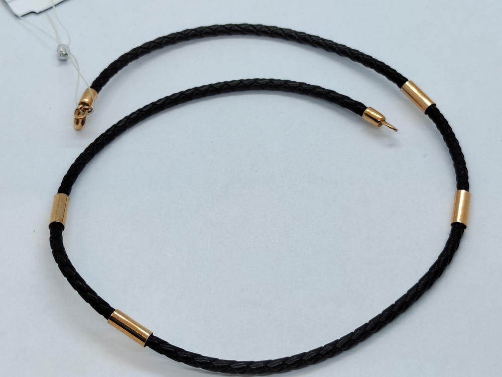 КОЛЬЕ КОЖА (Au 585)