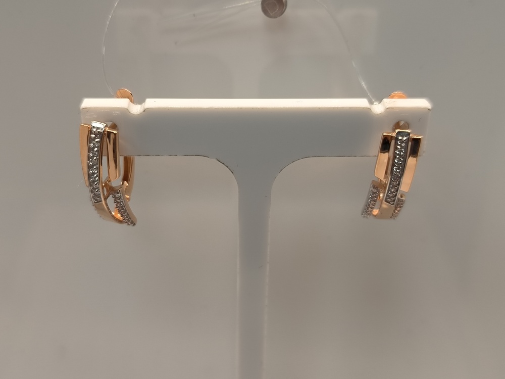 СЕРЬГИ С КАМНЯМИ (Au 585)