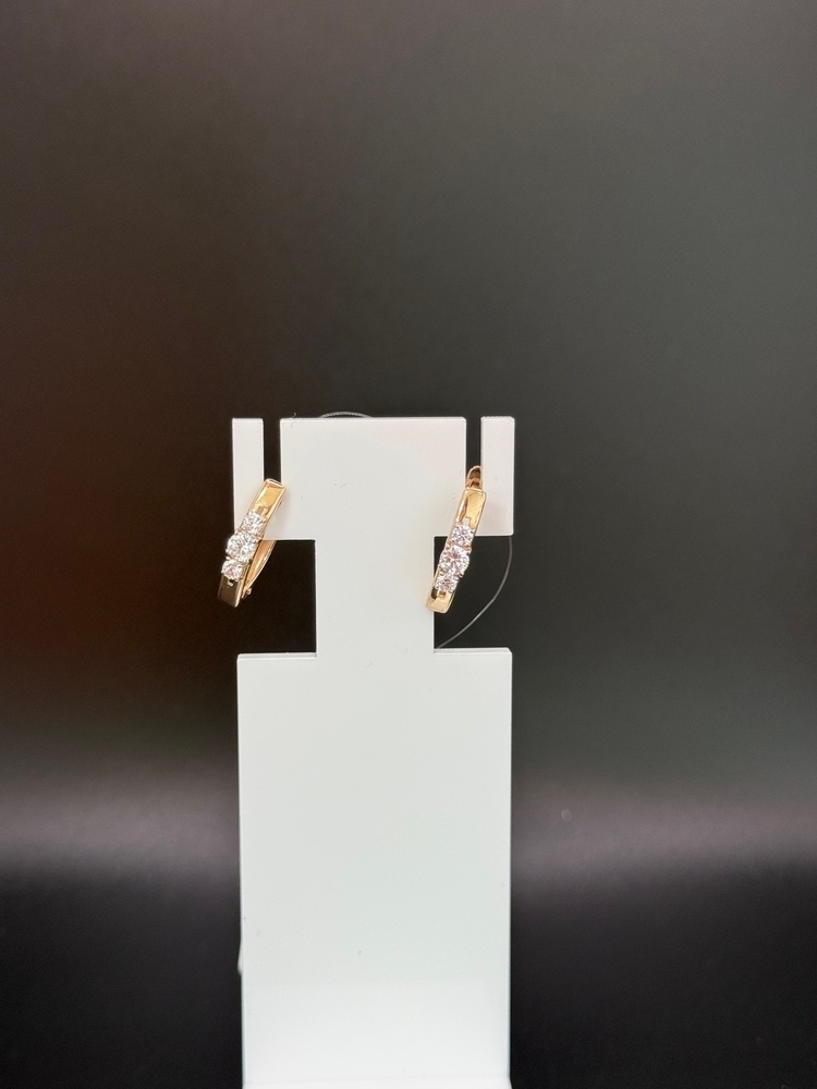 СЕРЬГИ С КАМНЯМИ (Au 585)