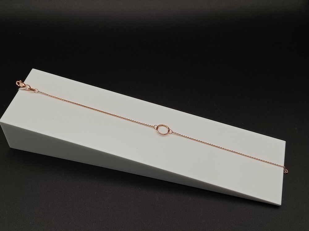 БРАСЛЕТ ПУСТОТЕЛЫЙ Фантазия Au 585