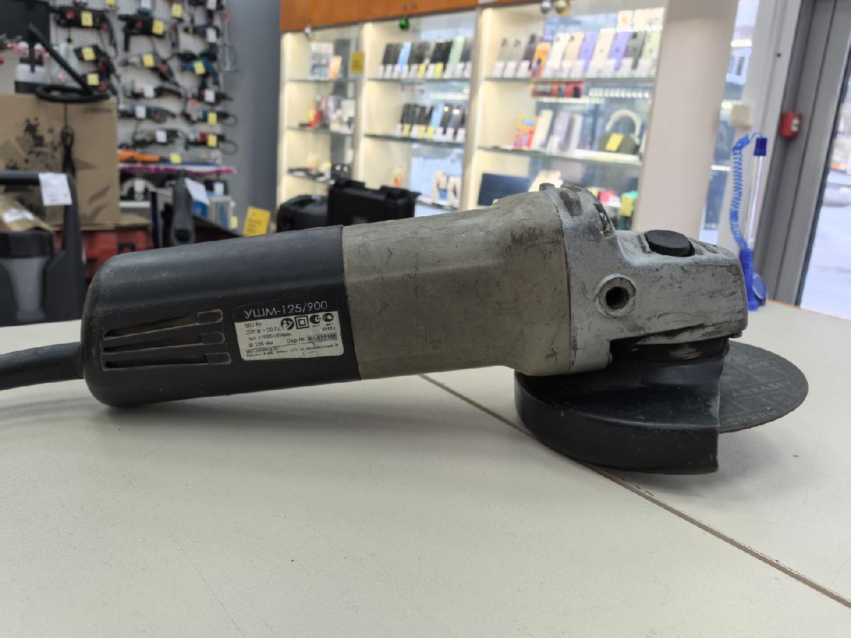 УШМ (Болгарки) Интерскол УШМ-125/900; 900 Вт, 11000 об/мин, 125 мм, от сети